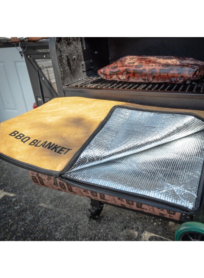 Drip EZ Rest EZ Durable Exterior Zipper Closure BBQ Blanket Yellow 53.97 cm BLNKT-1 - Image 5